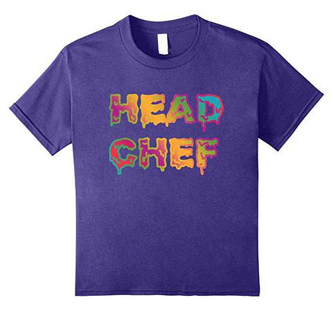 child D.I.Y. Slime | Head Chef Shirt | Kids Slime Tshirts: Clothing