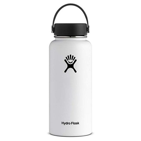 Amazon.com: Hydro Flask Water Bottle - Stainless Steel & Vacuum Insulated - Wide Mouth with Leak Proof Flex Cap - 32 oz, Watermelon: Kitchen & Dining