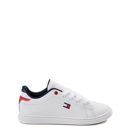Tommy Hilfiger Iconic Court Casual Shoe - Little Kid / Big Kid - White | Journeys