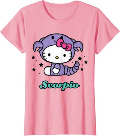 Amazon.com: Hello Kitty Zodiac Scorpio Tee Shirt: Clothing