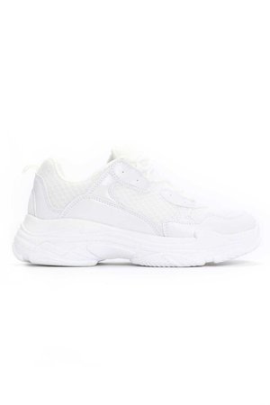 Too Cool For This Sneaker - White