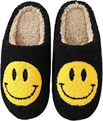 smiley slippers