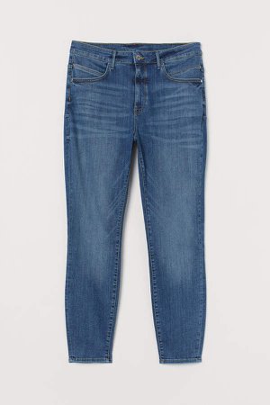 H&M+ Push-up High Ankle Jeans - Blue