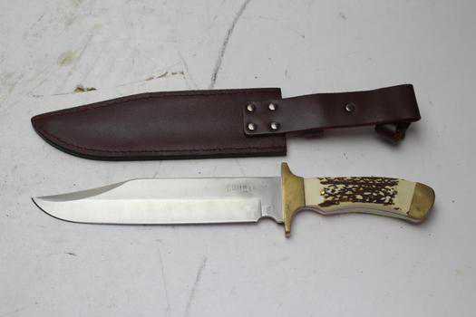 Break Up Country Fixed Blade Knife And Sheath | Property Room