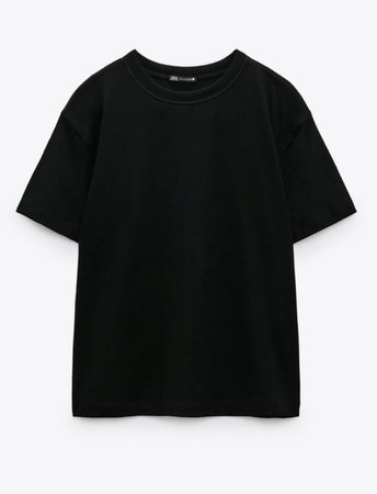 Zara T-shirt black