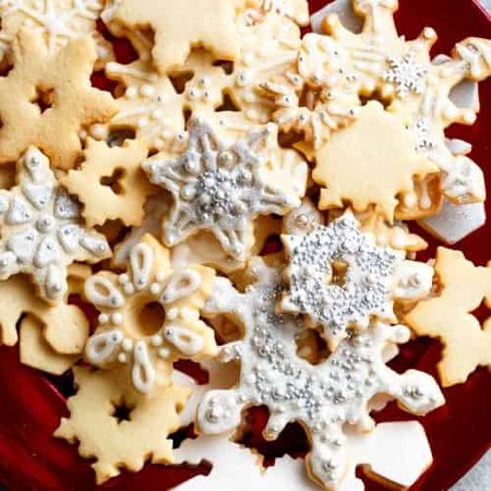 Christmas Sugar Cookies Recipe - Cafe Delites