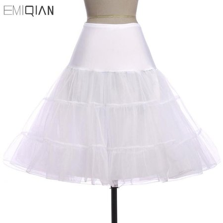 Tutus Black White Red Short Petticoat For Cocktail Dresses Crinoline — EpicWorldStore.com