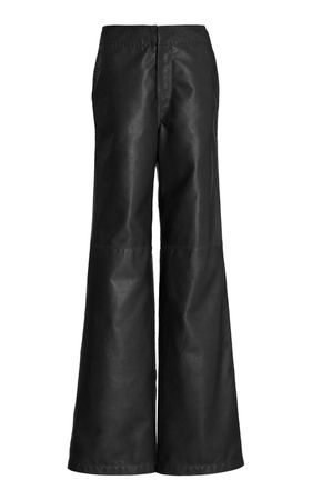 Lotti Wide-Leg Leather Pants By Ulla Johnson | Moda Operandi