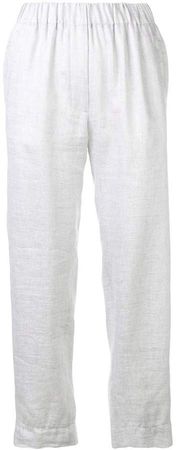 high rise casual trousers
