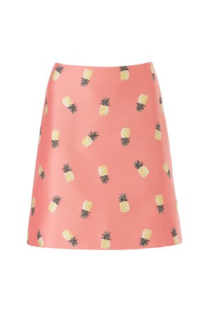Pineapple Jacquard Skirt by kate spade new york for $45 | Rent the Runway