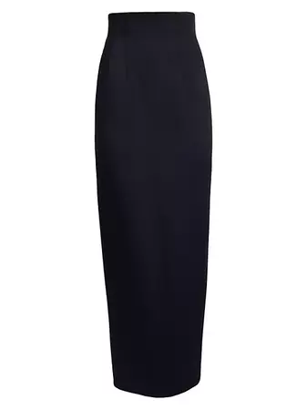 Shop Khaite Loxley High-Rise Maxi Skirt | Saks Fifth Avenue