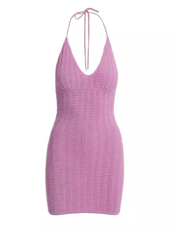 The Crochet Mini Dress - new arrivals | Naked Wardrobe