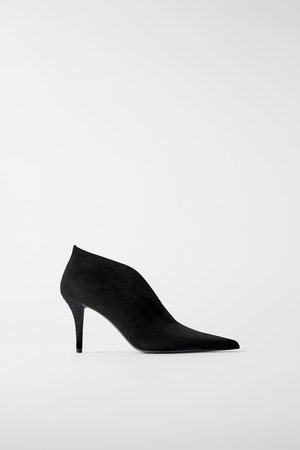 V - VAMP HIGH-HEEL ANKLE BOOTS-View all-SHOES-WOMAN | ZARA United Kingdom