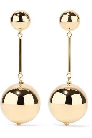 JW Anderson Gold-Plated Earrings