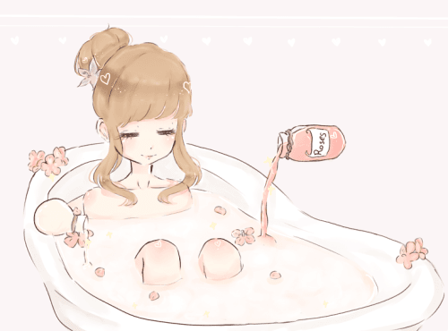 anime bubble bath - Google Search