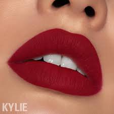 maroon lipstick
