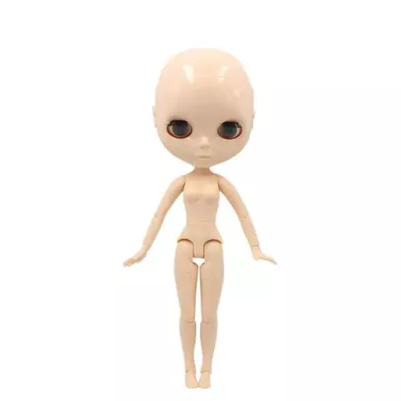 Neo Blythe Doll with Bald Head, Large Breast & Jointed Body | This Is Blythe Official Store