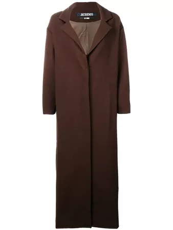 Jacquemus однобортное пальто макси - Купить в Интернет Магазине в Москве | Цены, Фото.