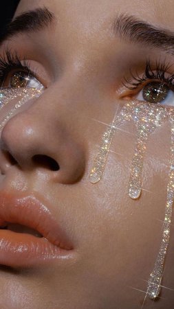 Glitter tears
