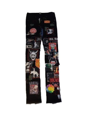 graphic horror pants