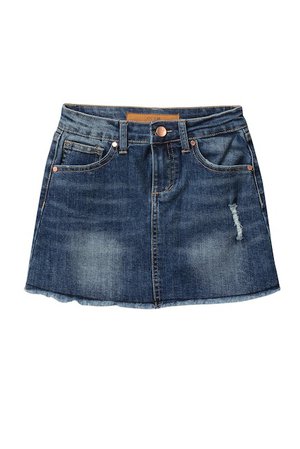 Joe's Jeans | Mid Rise Denim A-Line Skirt (Big Girls) | Nordstrom Rack