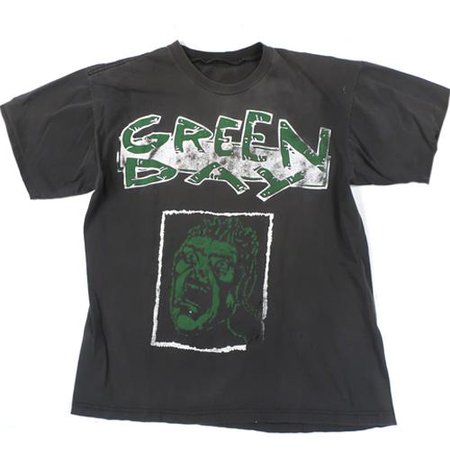 *clipped by @luci-her* Vintage Green Day T-shirt 90s Rock Dookie – For All To Envy