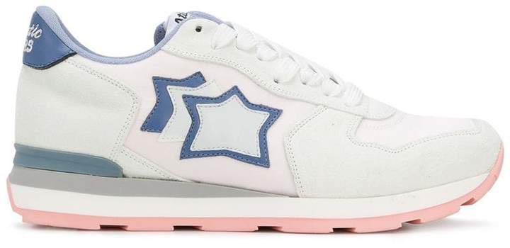 Atlantic Stars star patch lace-up sneakers