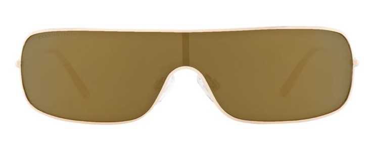 CAROLINA LEMKE X KKW Gold Mirror Choatix Sunglasses