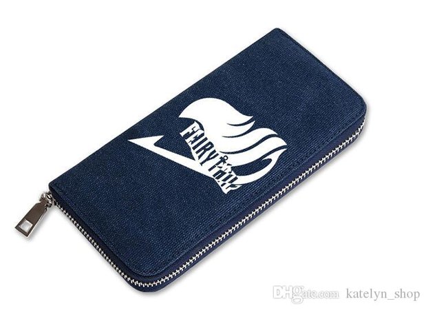 Animation Fabric Wallet 3 Colours Fairy Tail Long Design Zipper Purse Wallet My Wallet Womens Wallets From Katelyn_shop, $41.12| DHgate.Com