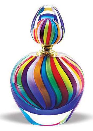 rainbow perfume bottle