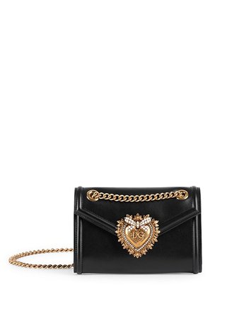 Dolce & Gabbana Mini Devotion Leather Shoulder Bag | SaksFifthAvenue