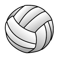 a volleyball