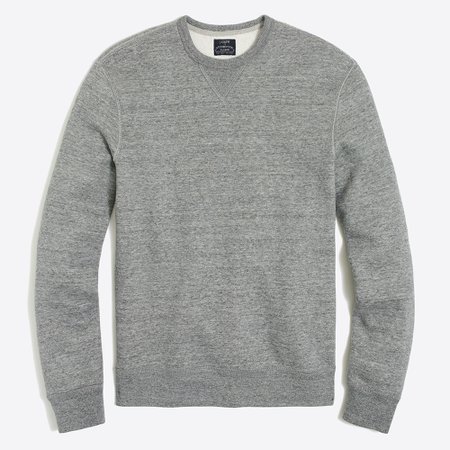 Marled cotton sweatshirt : FactoryMen Pullovers | Factory