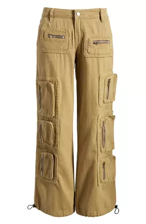 PTCL Wide Leg Cotton Cargo Pants | Nordstrom