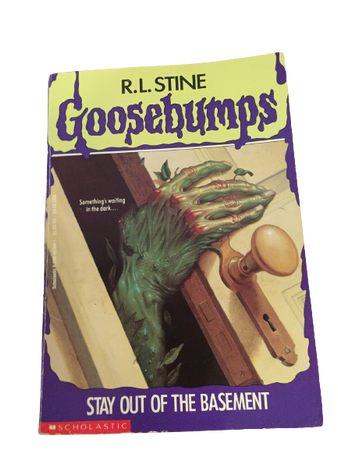 Vintage Stay Out Of The Basement (Goosebumps - 2) by R.L. Stine (Paperback book) - Vintage 90's Kids Novel