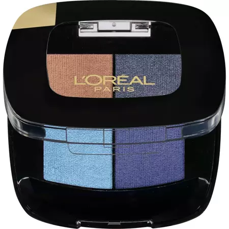 L'Oreal Paris Cosmetics Colour Riche Pocket Palette Eye Shadow, Bleu Nuit, - Walmart.com