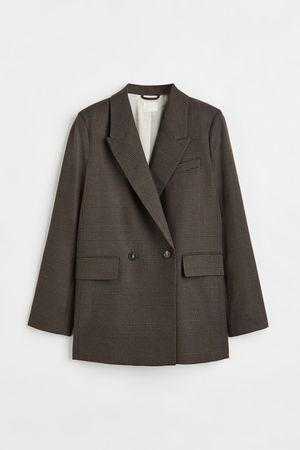 Double-breasted blazer