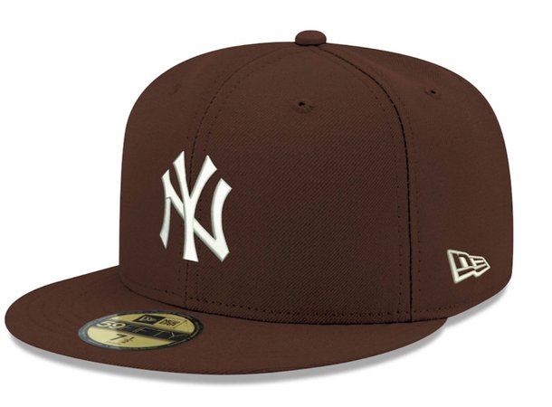 yankee brown cap