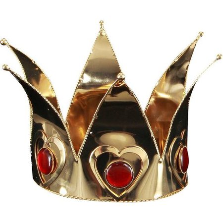 Rubies Adult Mini Queen of Hearts Crown
