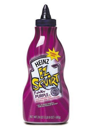 Heinz Ez Squirt Funky Purple Ketchup