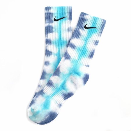 tie dye Nike socks