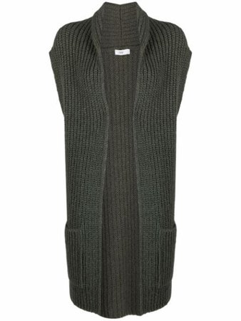 Closed chunky-knit Sleeveless Cardigan - Farfetch