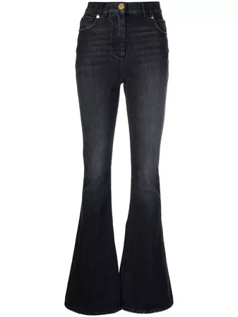 Balmain high-rise Bootcut Jeans - Farfetch