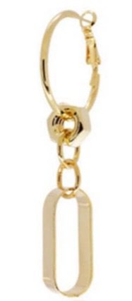 Clever Move #708 Earring - Gold