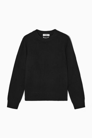 Sweater Black Cashmere COS