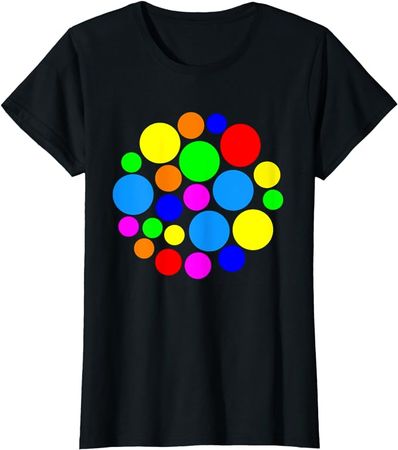 Amazon.com: Rainbow Polka Dot International Dot Day Tshirt Kids Teachers T-Shirt : Clothing, Shoes & Jewelry