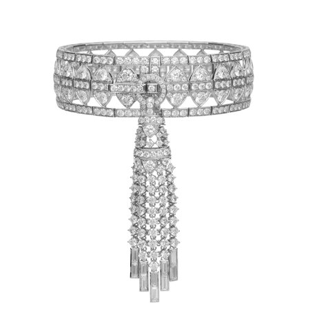 White Gold New York Bracelet With White Diamonds | Deco