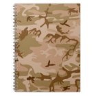 Camouflage Camo Spiral Notebook Journal | Zazzle.com