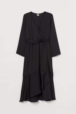H&M+ Wrap Dress - Black
