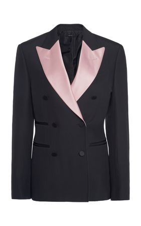 Fluid Silk-Wool Double-Breasted Jacket By Tom Ford | Moda Operandi